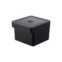 ราคา Yamazaki Sealed Food Storage Container with Handle Versatile Design in Black and White (54350804071)
