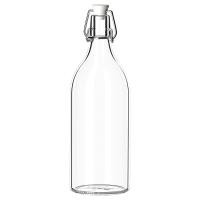 ราคา IKEA KORKEN 00213558 Bottle with Lid Clear Glass (49500745279)