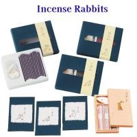 ราคา Aroma Incense Rabbit Series Kyoto Koyodo Relaxation Gift Set for Focus and Good Fortune Kiri Box Set (29139648792)