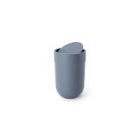ราคา Official Umbra Trash Can Touch Can Slate Blue Swing Lid Round Waste Bin 6L (53000336219)