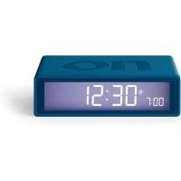 ราคา Lexon Flip Digital Alarm Clock for Bedroom Reversible On Off Side Snooze Function LCD Display Touch Sensor Light Battery Operated Rubber Duck Blue (47851185681)