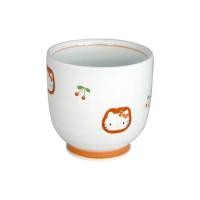ราคา Stylish Hello Kitty Cherry Porcelain Tea Cup Arita Ware Japanese YUNOMI Φ7 4x7 3 cm (50950838567)