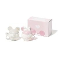 ราคา Francfranc Disney Pair Mug Motif Pink Gray (49550378644)