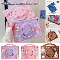 ราคา เคสสําหรับ Infinix Xpad 20 11 นิ้ว 2025 X1102 360 หมุนยืนเด็กปลอดภัยน่ารักซิลิโคนอ่อนนุ่มการ์ตูนกันกระแทกกรณีแท็บเล็ตสําหรับ อินฟินิกซ์ Xpad 20 11 นิ้ว2025พร้อมที่ใส่ดินสอ (43309298252)