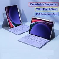 ราคา SAMSUNG เคสคีย์บอร์ดสําหรับSamsung Galaxy Tab S11 11 นิ้ว 2025 X730 A11 Plus Tab S10 Lite X406B S10 FE X520 X526 Tab S9 S7 S8 11 X700 Tansapitอะคริลิคแม่เหล็กคีย์บอร์ดดินสอสล็อต (45050932893)