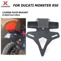 ราคา รถจักรยานยนต์ด้านหลังสั้นหางสต็อกใบอนุญาตผู้ถือแผ่น Tailstock Bracket สําหรับ Ducati Monster 950 (26841570895)