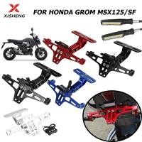 ราคา 2025 อัพเกรดหนาป้ายทะเบียนวงเล็บไฟเลี้ยวสําหรับ Honda Grom MSX125 MSX 125 SF MSX125SF Grom125 (41211129122)