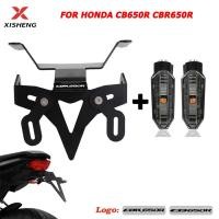 ราคา สําหรับ Honda CB650R CBR650R CB CBR 650R 650 2019 2020 อุปกรณ์เสริมรถจักรยานยนต์หาง Tidy Fender ผู้ถือป้ายทะเบียน (40667308624)