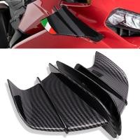 ราคา รถจักรยานยนต์ Winglet Aerodynamic Wing Kit สปอยเลอร์สําหรับ Yamaha YZF R1 R1M RS1 R3 R6 R6S R25 R125 125R YZF600R YZF750R YBR125 FZR1000 (45851190412)