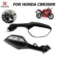 ราคา สําหรับ Honda CBR500R CBR 500R 2013 2025 รถจักรยานยนต์ LED Rearview MIrror พร้อมไฟเลี้ยว LED ด้านข้างกระจก (42011665948)
