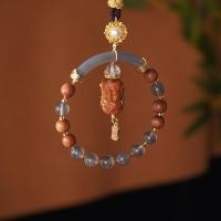 ราคา ใหม่สไตล์จีนตุ๊กตาบาร์บี้ไม้จันทน์ลูกปัดจี้สไตล์จีนสีเทาอาเกตย้อนยุครถปลอดภัยจี้เครื่องประดับ 25 10 5 (40923038741)