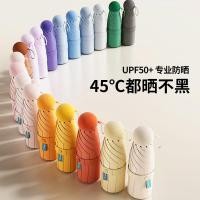 ราคา ร่มพกพาขนาดเล็ก น้ำหนักเบากันแดด UV สำหรับอากาศแจ่มใสและฝน (41972932191)
