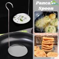ราคา สแตนเลสด้ามยาวแพนเค้กช้อนทอด อเนกประสงค์กุ้งทอดเค้กแม่พิมพ์ลูกชิ้นทําช้อนแบน (28356764489)