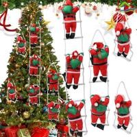 ราคา บันไดปีนคริสต์มาสซานตาคลอสตุ๊กตาต้นไม้แขวนผนังจี้ หน้าต่างประตูเครื่องประดับตกแต่งปีใหม่คริสต์มาสของเล่นเด็ก (28860264226)