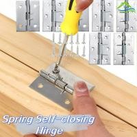 ราคา 1เซ็ต2 3 4นิ้วสแตนเลสสีเงินสีประตูหน้าต่างบานพับ ปิดตนเองสปริงบานพับสําหรับตู้เฟอร์นิเจอร์ฮาร์ดแวร์ยึด (28609932198)