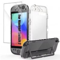 ราคา เคสป้องกันรอยขีดข่วนสําหรับ Nintendo Switch 2 ฟิล์มหน้าจอกระจกนิรภัยแบบใส เคสป้องกันแบบถอดได้ที่ทนทาน (40218021188)