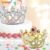 ราคา มงกุฎเจ้าหญิง สีทอง หรูหรา สําหรับตกแต่งเค้กวันเกิด (25960440470)