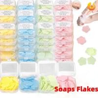 ราคา สบู่กระดาษ รูปกลีบดอกไม้ แบบใช้แล้วทิ้ง เป็นมิตรกับผิวหนัง สําหรับทําความสะอาดห้องน้ํา จํานวน 1 กล่อง (22077772823)