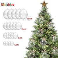 ราคา จี้ลูกบอลพลาสติกใส แบบกลวง เติมได้ สําหรับตกแต่งบ้าน ต้นคริสต์มาส DIY (19890749833)