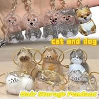 ราคา พวงกุญแจเก็บขนสัตว์เลี้ยงส่วนบุคคล จี้รูปหัวใจโปร่งใสสําหรับสุนัขแมวขน น่ารักคู่กระเป๋าเสน่ห์ของขวัญ (43260586193)
