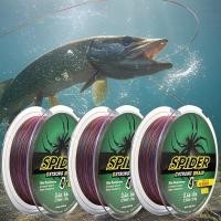 ราคา เส้นสายจูงปลาPE ทนทาน ชนิดบไรด์ 4 strand สำหรับตกปลาทะเล พกพาสะดวก และต้านสนิม สีหลากหลาย (43375121668)