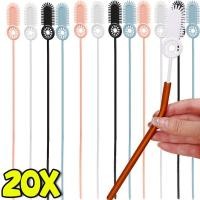 ราคา แปรงทําความสะอาดฟางซิลิโคนอ่อนนุ่ม ปลอดภัยไม่มีกลิ่นยืดหยุ่นมัลติฟังก์ชั่ขวดน้ําถ้วยช่องว่างรายละเอียดแปรง (43468986867)