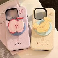 ราคา Sheren Apple Banana Fruit Stand Phone Case เหมาะสําหรับ i16 15 14 13 12 11 pro max เคสไอโฟน (24446464091)