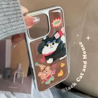 ราคา Sheren Fun Cheese Cat iPhone เคสโทรศัพท์เหมาะสําหรับ i16 15 14 13 12 11 pro max เคสไอโฟน (29925798251)
