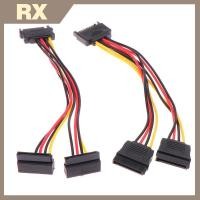 ราคา Null 1PC 20 ซม Sata สายไฟสําหรับ HDD SSD Hard Disk SATA Power Y Splitter สาย 15 Pin ชาย Dual 15 Pin หญิงสายไฟ null (43226156832)