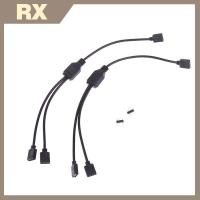 ราคา Null 5V 3 ขา 12V 4pin ARGB Splitter Connector สายสําหรับ PC พัดลมคอมพิวเตอร์เมนบอร์ด AURA RGB LED Strip Light null (42673303864)