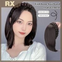 ราคา วิกผมสั้นสำหรับผู้หญิง มาพร้อมวิกผมกระดูกปลาระบบทัดเทียมและอุปกรณ์เสริมผม patch (29890366513)