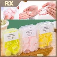 ราคา Null 100 ชิ้น กล่องทิ้งน่ารัก Mini ดอกไม้รูปร่างสบู่กระดาษ Slice พร้อมกล่องสบู่ล้างมือกระดาษ Flakes แบบพกพาสบู่ล้างมือ null (56451275838)