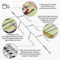 ราคา ชุดตะขอ Anti Tangle Tube สำหรับสายเบ็ดตกปลา พร้อม Hook Skewers 3 อัน (55451285964)