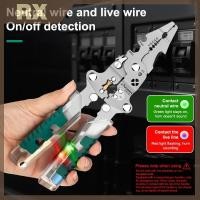 ราคา Null Foldalbe คีมปอกสายไฟสายทดสอบแรงดันไฟฟ้าตัด Crimping คีมมัลติฟังก์ชั่ Wire Stripper คีมช่างไฟฟ้า null (40970272494)