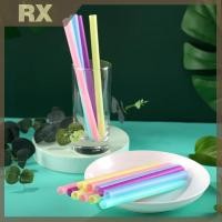 ราคา Null 100 ชิ้นหลอดดื่มขนาดใหญ่ผสมสีสําหรับชานมไข่มุก Smoothie null (52950905120)