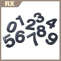 ราคา Null 3 9 นิ้ว Abs แผ่นประตู Electroplated ดิจิตอลจํานวน Signage โรงแรมโรงแรม Street Digital House หมายเลขทองเงินสีดํา Bronze null (52450861161)