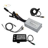ราคา โปรโมท ตัวควบคุมคลื่นไซน์สำหรับ Ebike แบบสามโหมด รองรับ 24V 36V และ 48V กำลังไฟ 17A มีหน้าจอ LCD S866 กันน้ำสำหรับ Ebike 350W (40673632009)