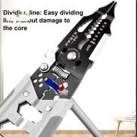 ราคา Promote G เครื่องปอกสายไฟไฟฟ้า ลวดคดเคี้ยวมัลติฟังก์ชั่น คีมย้ําสายไฟ กรรไกรตัดสายไฟ เครื่องมือย้ําสายไฟแบบมืออาชีพ (44473627679)