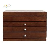 ราคา โปรโมชั่น ก กล่องเครื่องประดับไม้หลายชั้นฝาพับกล่องเก็บเครื่องประดับเครื่องประดับทองอุปกรณ์ผมกล่องไม้กล่องเครื่องประดับย้อนยุ (44323561265)