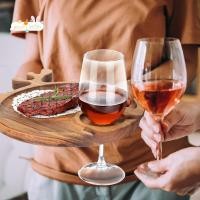 ราคา การส่งเสริม ก พาเลทไม้คริสต์มาสถาดสเต็กปรุงสุกแก้วไวน์ปิกนิกกลางแจ้งและที่ใส่ไวน์ถาดผลไม้จานสเต็ก (40673539674)