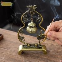 ราคา เซโอ ที่ใส่ธูป สไตล์จีนสัญลักษณ์ที่ดีแนวตั้งกระถางธูป ความคิดสร้างสรรค์ ต้นสน มะระ วินเทจโลหะผสมสังกะสีธูปการเผาไหม้ตกแต่งบ้าน (53651145890)