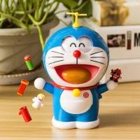 ราคา D Variety Doraemon Toy Treasure Bag Box Tinkerbell Cat Face changing Doraemon Doraemon Transforming Toy 11 6 (52550927121)