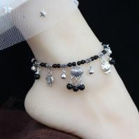 ราคา กำไลข้อเท้าหญิง 12 ราศี สีดำส่องแสง แบบมีเสียงระฆัง 2024 สไตล์ชาติพันธุ์ ทนทานไม่ซีดจาง เป็นของขวัญที่สวยงาม (42768628854)