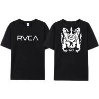 ราคา RVCA เสื้อยืดทรงหลวมแบบเรียบง่าย เหมาะสำหรับทั้งผู้ชายและผู้หญิง (44371540617)