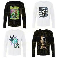 ราคา เสื้อยืดแขนยาว WWE Rainbow WarriorsJeff Hardy สำหรับผู้ชาย ทำจากผ้าฝ้ายคุณภาพ (41925974214)