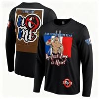 ราคา เสื้อยืด WWE John Cena ใหม่ แขนยาว ผ้าฝ้าย 100 สไตล์มวยปล้ํา ทรงหลวม (47000517078)