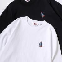 ราคา Ben DAVIS Gorilla EMB TEE เสื้อยืดแขนยาวพิมพ์ลายกอริลลาสําหรับผู้ชายและผู้หญิง (28479113258)