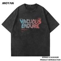 ราคา เสื้อยืดผ้าฝ้ายหนักผู้ชาย ทรงหลวมรอบคอดesignสไตล์เรโทร แขนสั้น ลายย้อมเก่าๆ ไซส์ใหญ่ (51700779980)