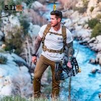 ราคา สหรัฐ5 11ผ้าฝ้ายระบายอากาศแขนสั้นยุทธวิธีเสื้อยืด41280พิมพ์รอบคอฤดูร้อนระบายอากาศ511กีฬากลางแจ้ง (29434587787)