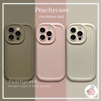 ราคา พร้อมส่ง เคสโทรศัพท์มือถือ TPU ป้องกันเลนส์ กันกระแทก สีพื้น สําหรับ iPhone 15 Plus 14 13 12 11 Pro Max Xr Xs X (23763291638)